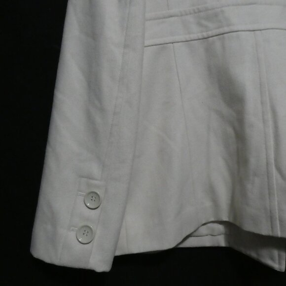 ESPRIT | large | Ivory Pea Coat | Dry Clean Only - Picture 13 of 15